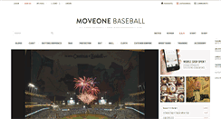 Desktop Screenshot of moveonebaseball.com