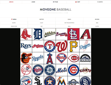 Tablet Screenshot of moveonebaseball.com